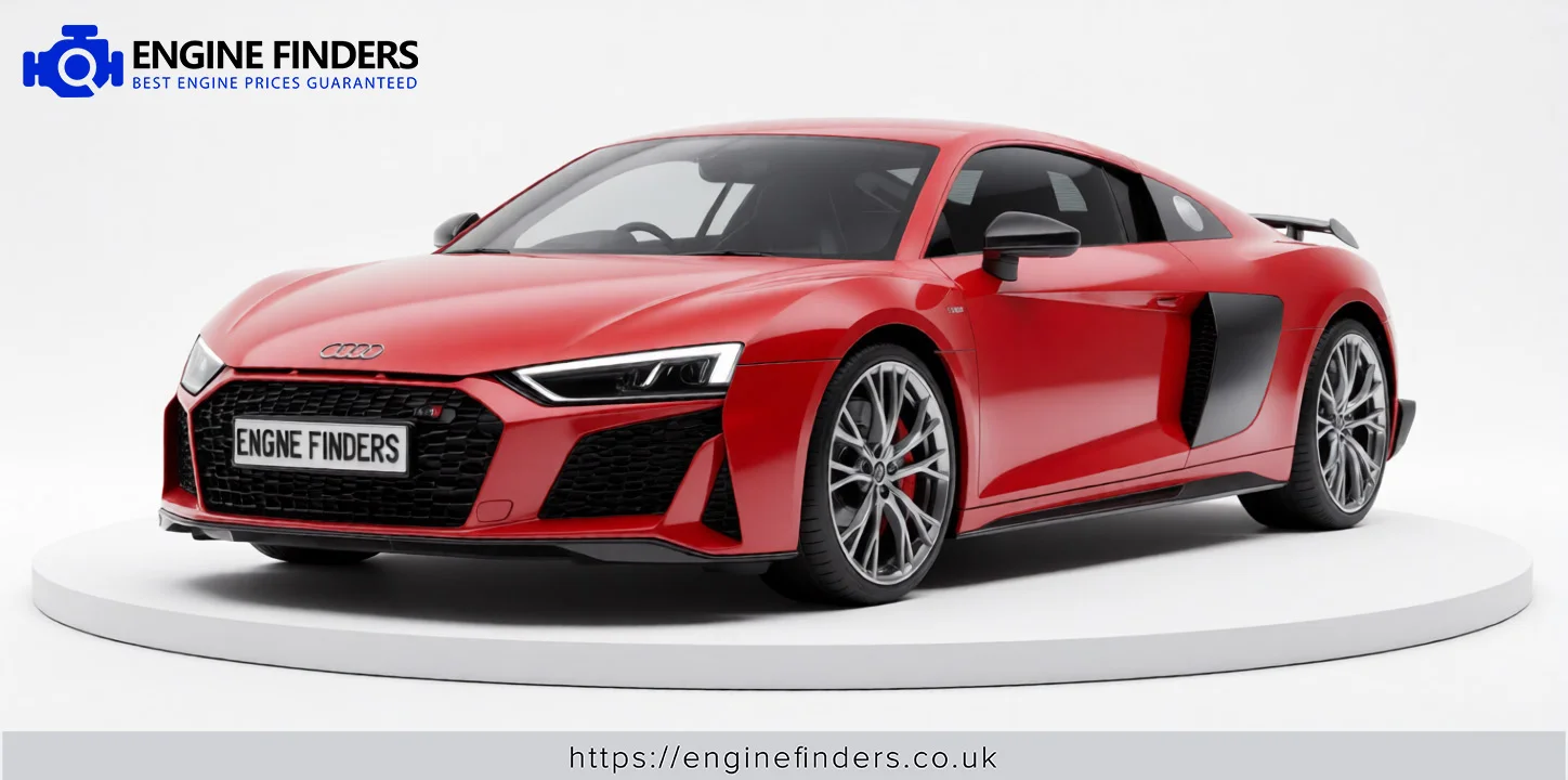 Have a look at Audi R8 Engines