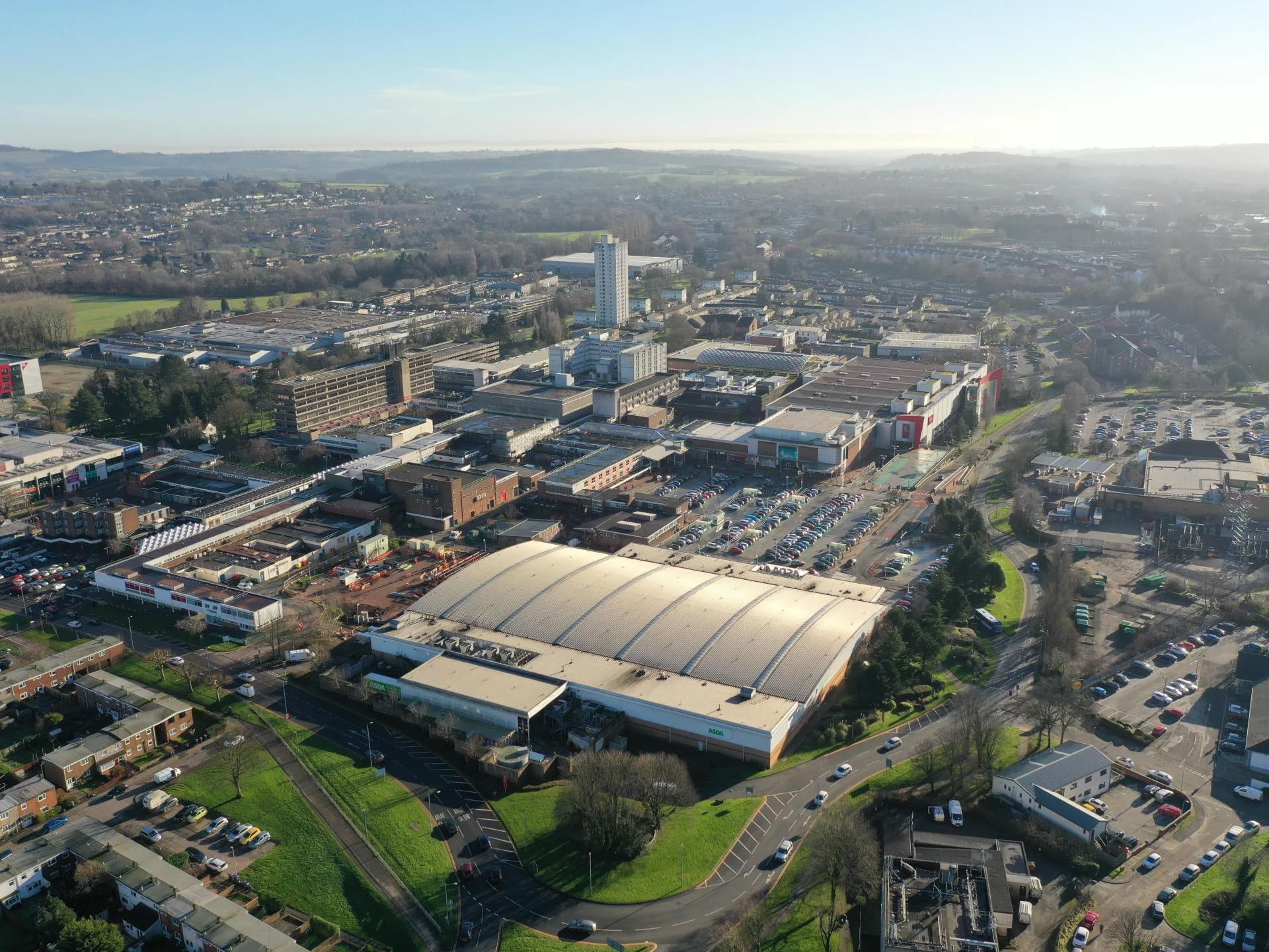 Bridgend & Cwmbran Skyline