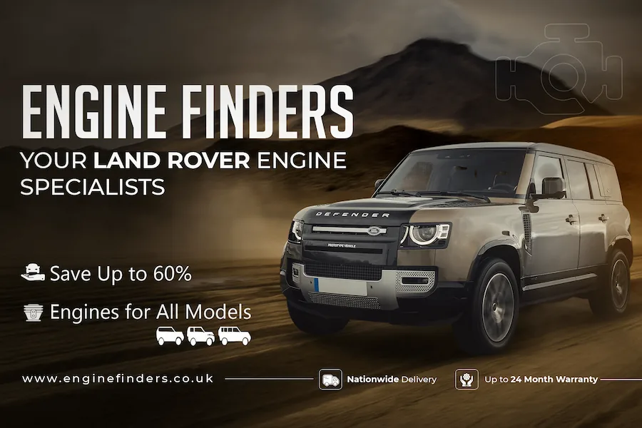 Land Rover engine replacement specialists | Engine Finders