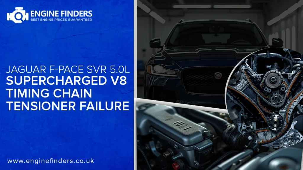 Jaguar F-Pace SVR timing chain tensioner failure solution