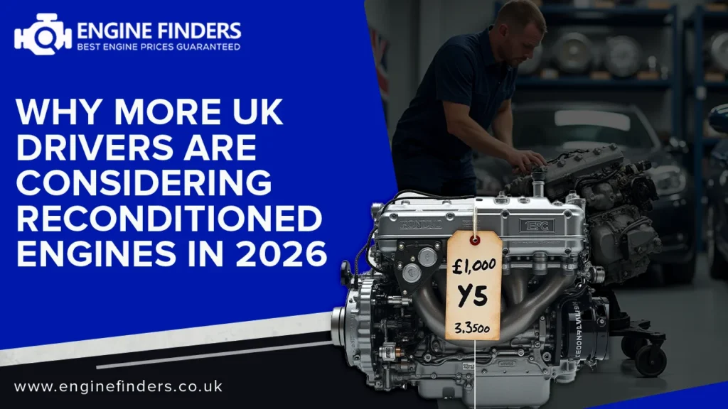 Why more UK drivers are choosing reconditioned engines in 2026 affordable car engine replacement