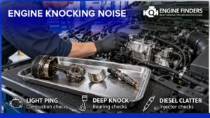 Engine Knocking Noise Diagnosis – Light Pinging, Deep Engine Knock and Diesel Injector Clatter | Engine Finders