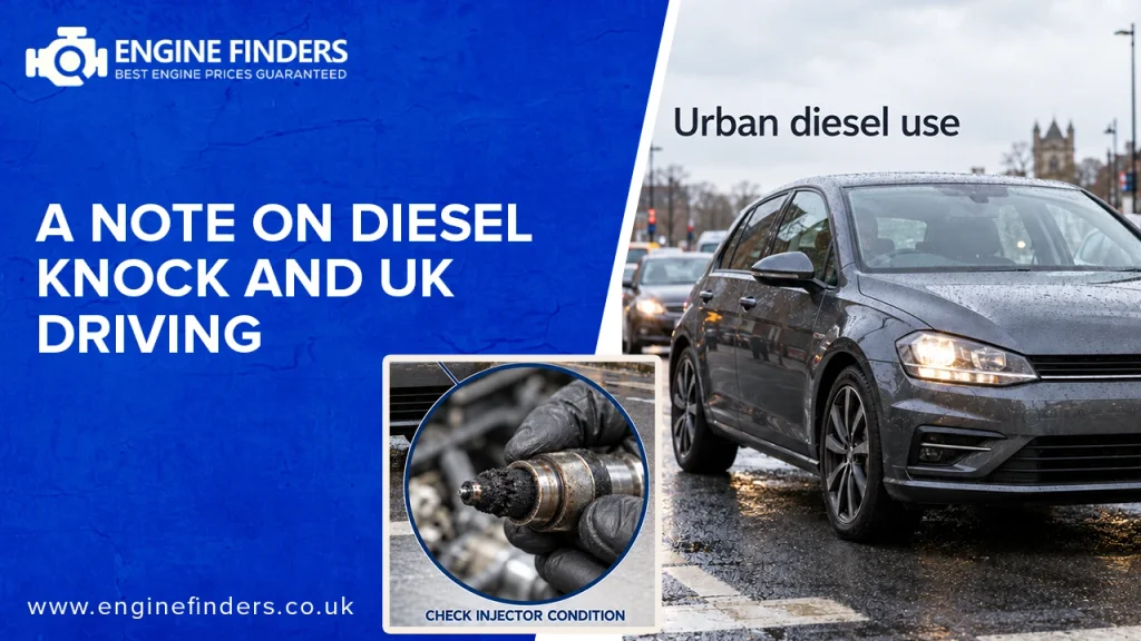 Diesel engine knocking during urban UK driving and checking injector condition for potential engine problems – Engine Finders